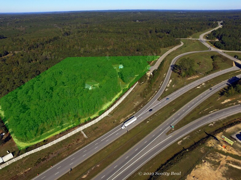 146 Macon Ridge Rd, Ellerbe, NC à vendre - Aérien - Image 2 de 9