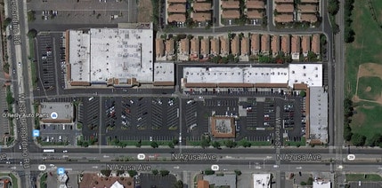 543 N Azusa Ave, Covina, CA - Aerial  map view