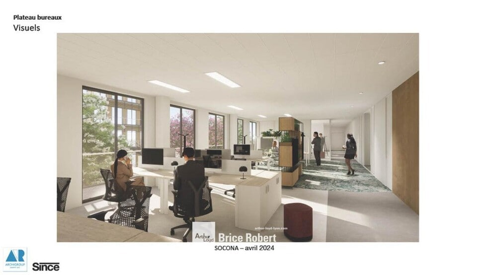 Office in Lyon for lease - Building Photo - Image 2 of 10