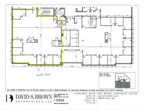 600 Red Brook Blvd, Owings Mills, MD à louer Plan d’étage- Image 1 de 1