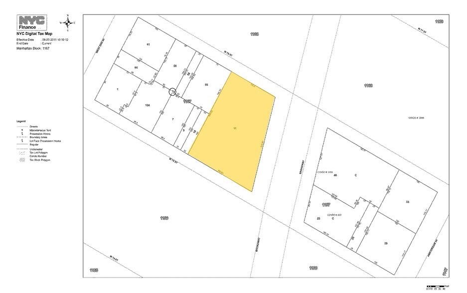 2139-2159 Broadway, New York, NY à louer - Plan cadastral - Image 2 de 26