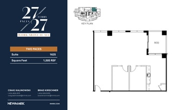 2727 Paces Ferry Rd SE, Atlanta, GA à louer Plan d’étage- Image 1 de 1