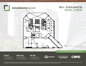 40 N Central Ave, Phoenix, AZ for lease Floor Plan- Image 1 of 1