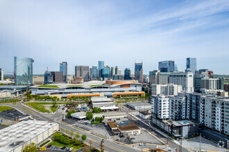 606 Lafayette St, Nashville, TN - Aérien  Vue de la carte