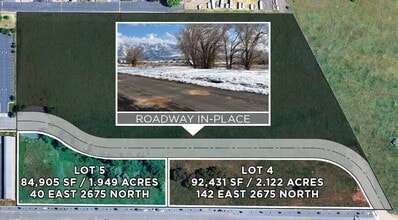 40 East 2675 North, Layton, UT - Aérien  Vue de la carte