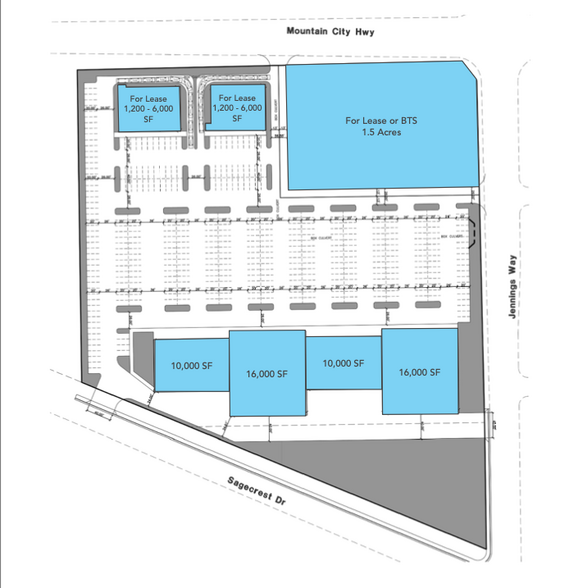 3015 Mountain City Hwy, Elko, NV à louer - Plan de site - Image 1 de 1