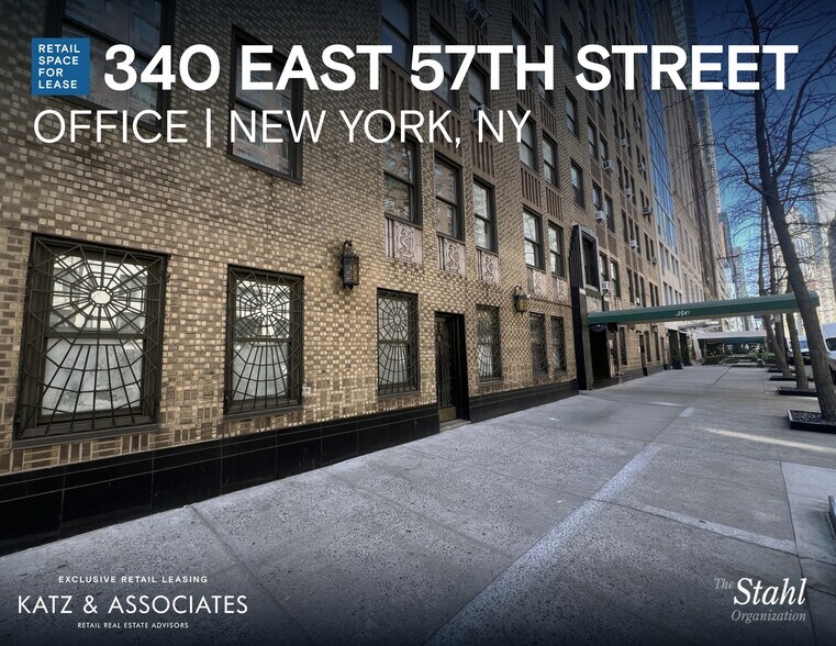 340 E 57th St, New York, NY à louer - Photo du bâtiment - Image 2 de 2