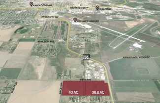 Plus de détails pour University Dr & 48th Ave SE, Bismarck, ND - Terrain à vendre