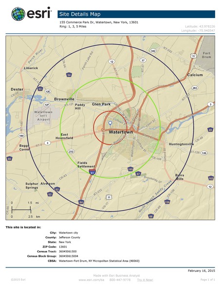 Commerce Dr, Watertown, NY à vendre - Autre - Image 3 de 6