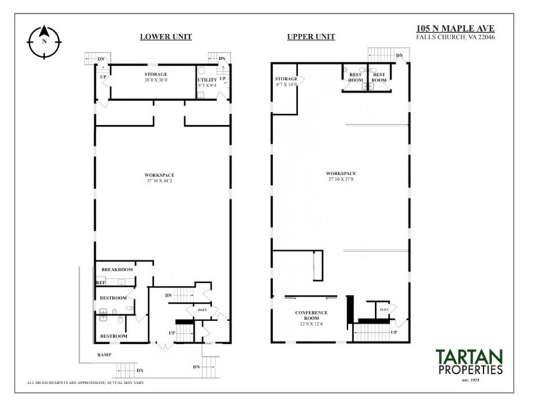 105 N Maple Ave, Falls Church, VA à vendre - Plan d’étage - Image 2 de 17