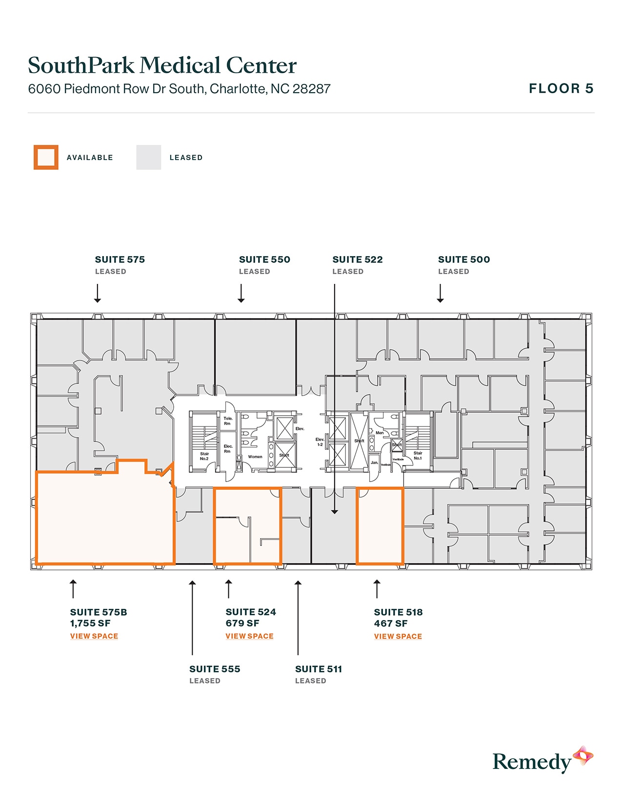 6060 Piedmont Row Dr S, Charlotte, NC for lease Floor Plan- Image 1 of 3