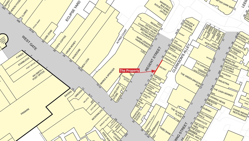 16 Regent St, Mansfield for lease - Building Photo - Image 3 of 4