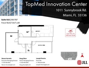 1011 Sunnybrook Rd, Miami, FL à louer Plan d’étage- Image 1 de 1