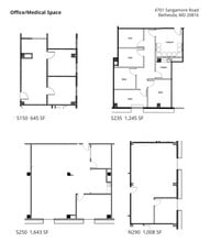 4611-4701 Sangamore Rd, Bethesda, MD for lease Floor Plan- Image 2 of 2