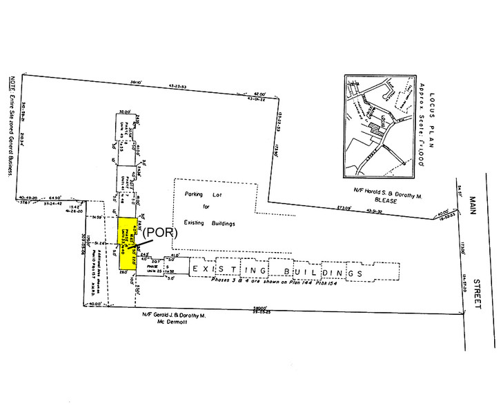 1501 Main St, Tewksbury, MA à vendre - Plan cadastral - Image 2 de 15