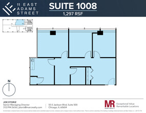 11 E Adams St, Chicago, IL for lease Floor Plan- Image 1 of 6