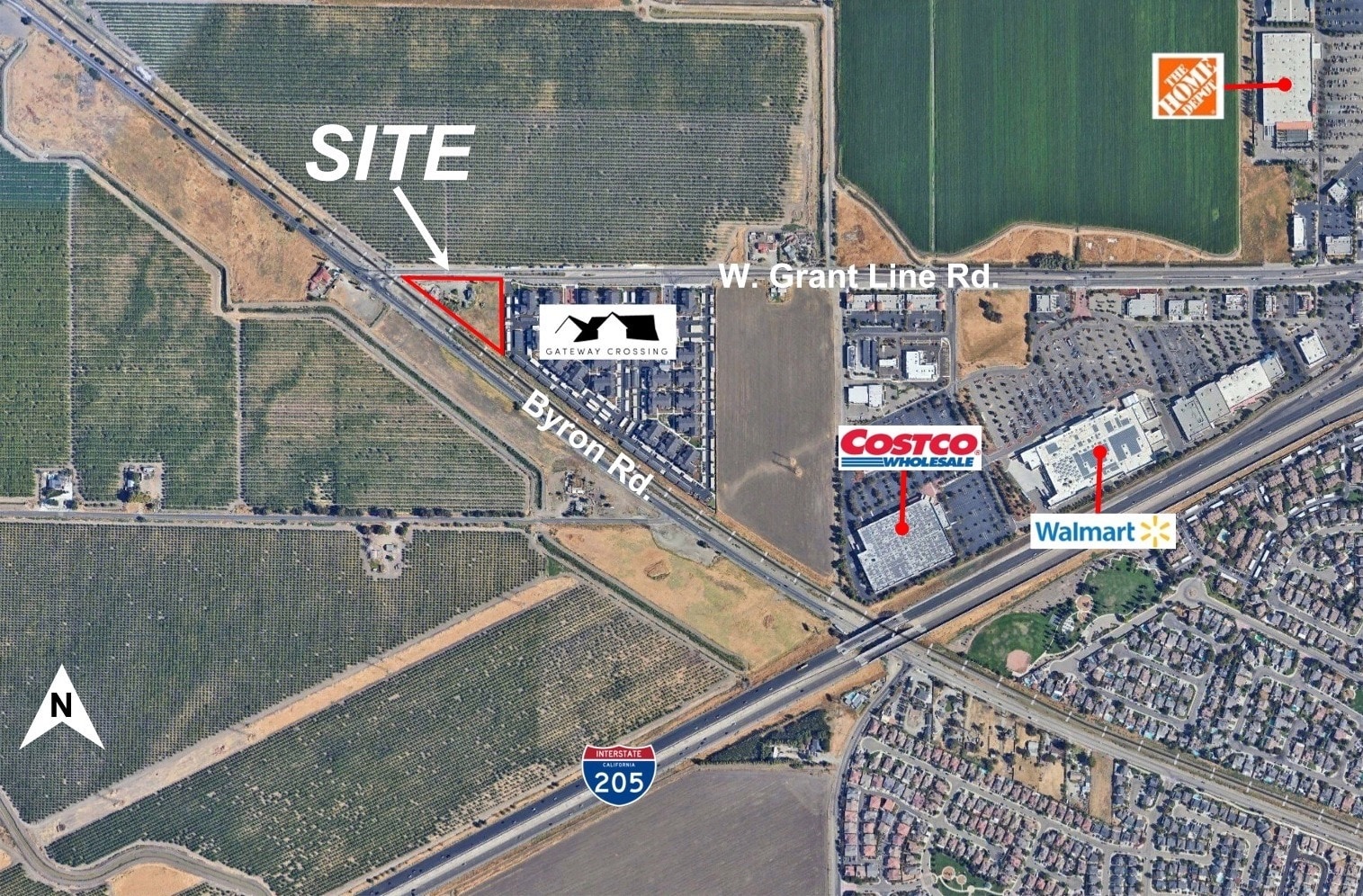 3644 W Grant Line Rd, Tracy, CA à louer Aérien- Image 1 de 10
