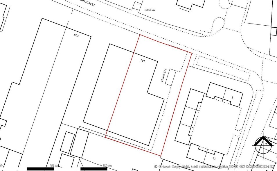 101-103 High St, Leicester à vendre - Carte - Image 2 de 2