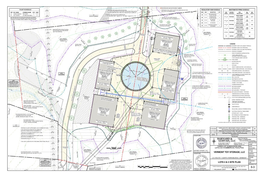 6815 Ethan Allen Highwway, Ferrisburgh, VT for sale - Plat Map - Image 2 of 2