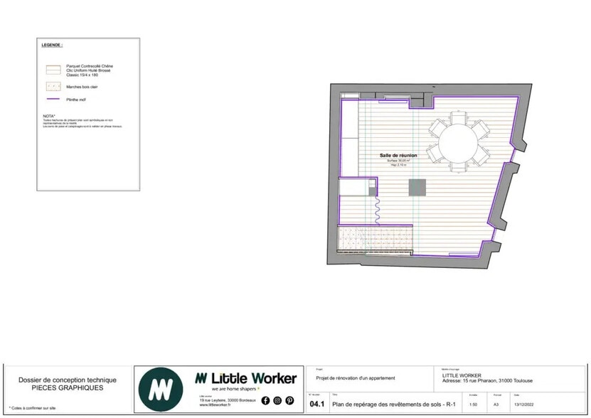Commerce de détail dans Toulouse à louer - Plan d’étage - Image 3 de 3