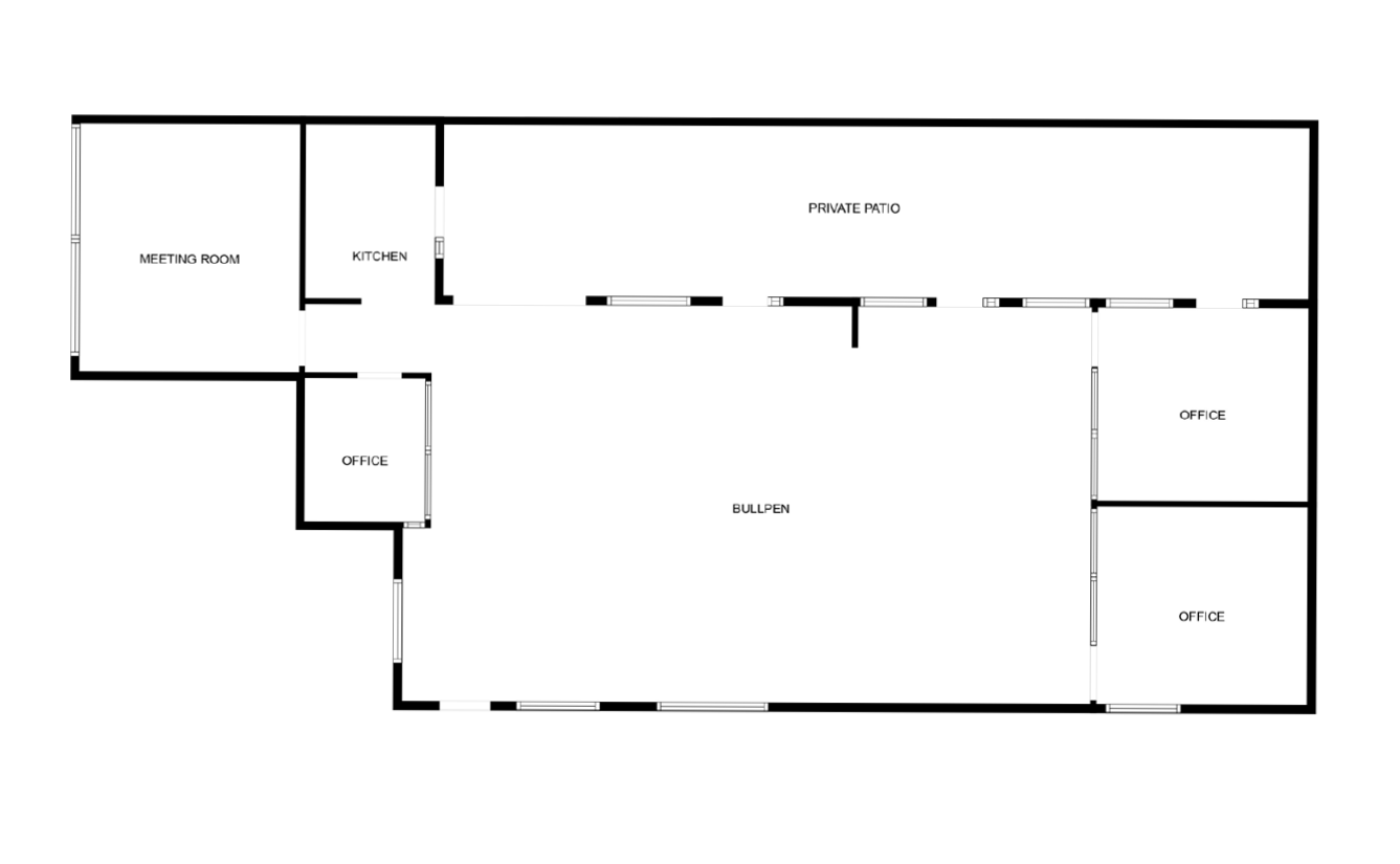 13470 Washington Blvd, Marina Del Rey, CA for lease Floor Plan- Image 1 of 3