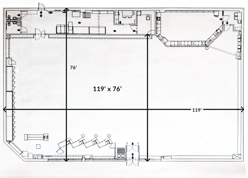 4057 Asbury Ave, Tinton Falls, NJ for lease - Floor Plan - Image 3 of 6