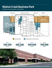 10875 Dover St, Westminster, CO à louer Plan d’étage- Image 1 de 8
