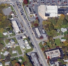 2412-2416 York Rd, Lutherville Timonium, MD - AERIAL map view