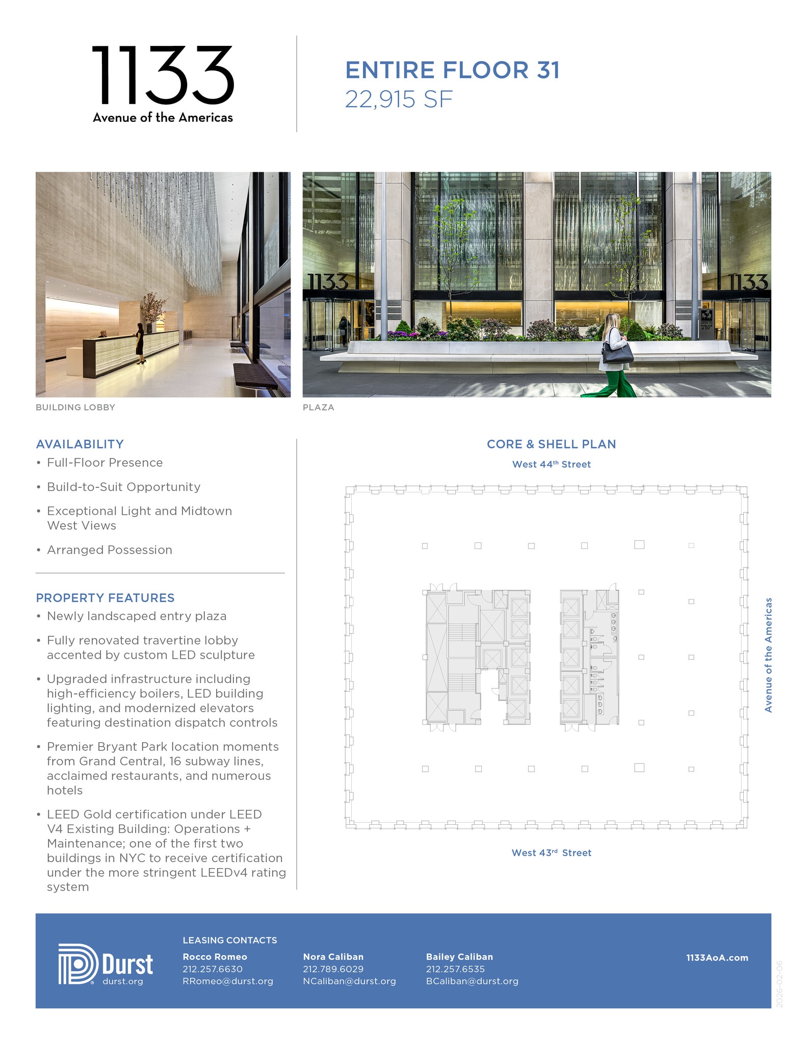 1133 Avenue of the Americas, New York, NY à louer Photo intérieure- Image 1 de 1