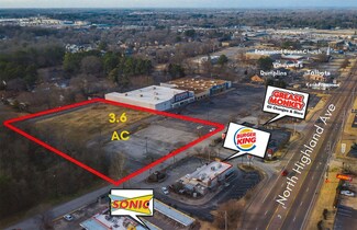 Plus de détails pour 2129 N Highland Ave, Jackson, TN - Terrain à vendre