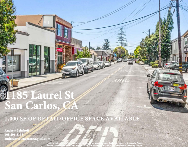 1185 Laurel St, San Carlos, CA for lease - Building Photo - Image 3 of 18