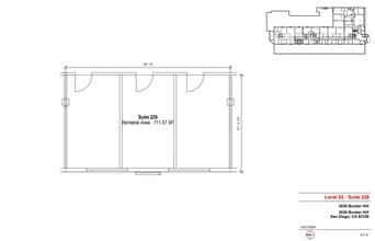 3030 Bunker Hill St, San Diego, CA for lease Floor Plan- Image 1 of 1