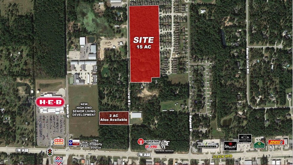 Land in Magnolia, TX for sale - Building Photo - Image 1 of 1