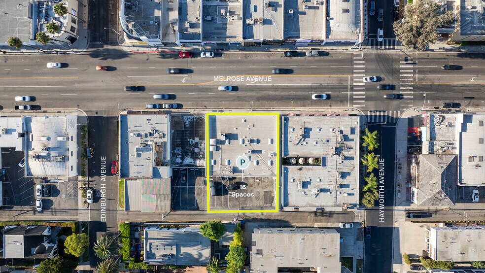 7960-7968 Melrose Ave, Los Angeles, CA à louer - Photo du bâtiment - Image 3 de 3