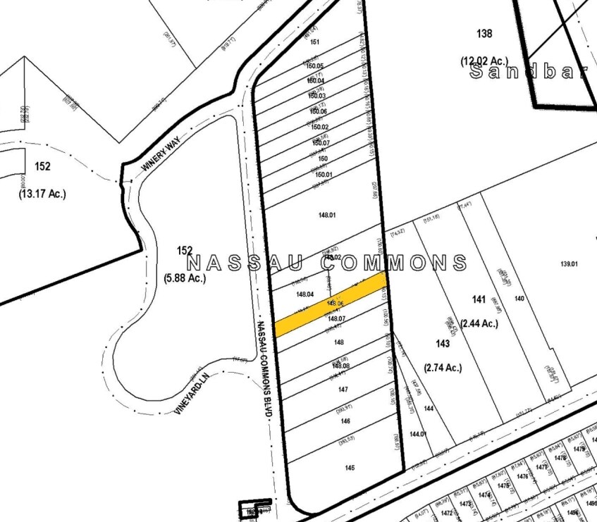 17569 Nassau Commons Blvd, Lewes, DE à louer Plan cadastral- Image 1 de 2