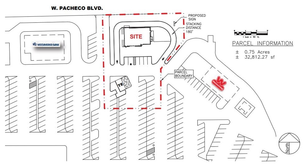 911-963 W Pacheco Blvd, Los Banos, CA à louer - Photo du bâtiment - Image 1 de 1