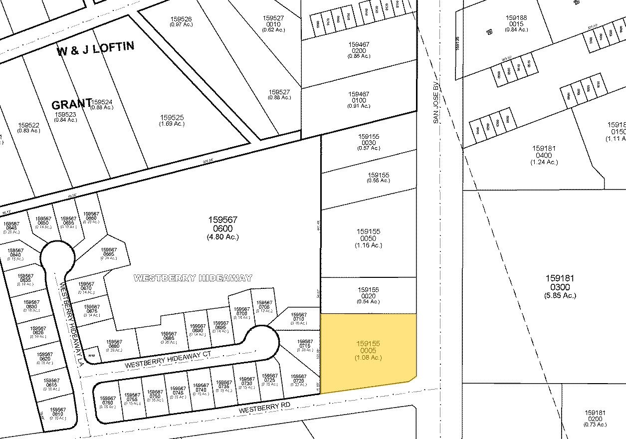 12524 San Jose Blvd, Jacksonville, FL for sale Plat Map- Image 1 of 3