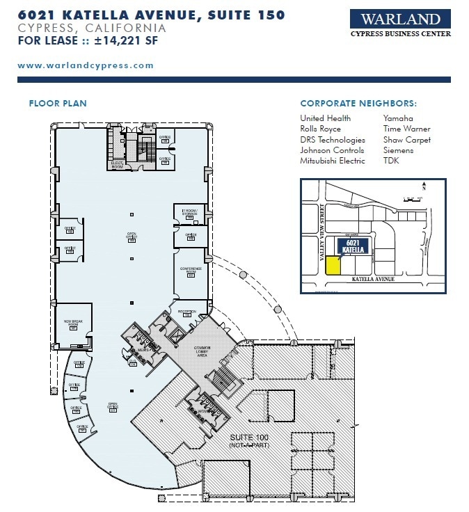 6261 Katella Ave, Cypress, CA for lease Floor Plan- Image 1 of 1