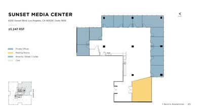 6255 W Sunset Blvd, Los Angeles, CA for lease Floor Plan- Image 1 of 1