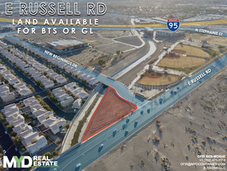 Plus de détails pour E Russell / 95, Henderson, NV - Terrain à louer