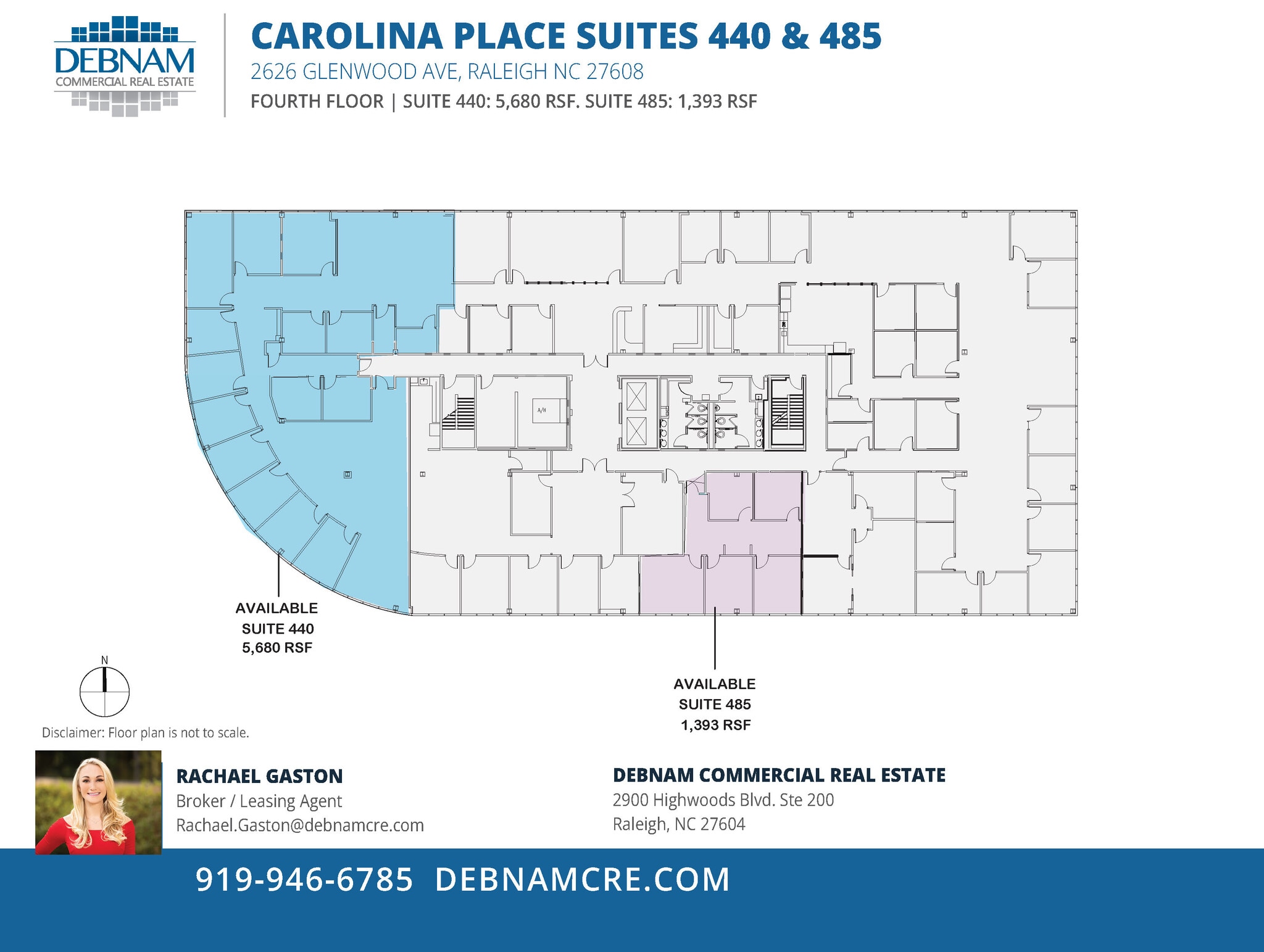 2626 Glenwood Ave, Raleigh, NC for lease Floor Plan- Image 1 of 1