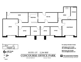 6350 LBJ Fwy, Dallas, TX for lease Floor Plan- Image 2 of 2