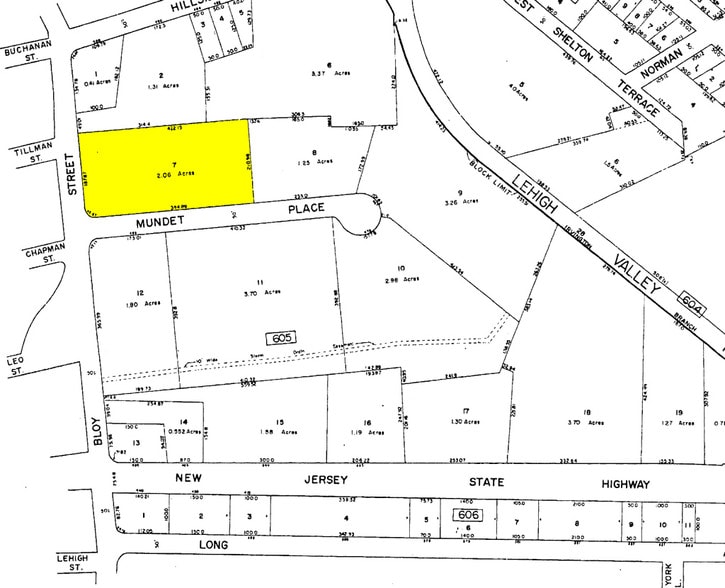 475 Bloy St, Hillside, NJ for sale - Plat Map - Image 2 of 8