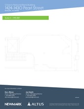 2010 14th St, Boulder, CO for lease Floor Plan- Image 1 of 1