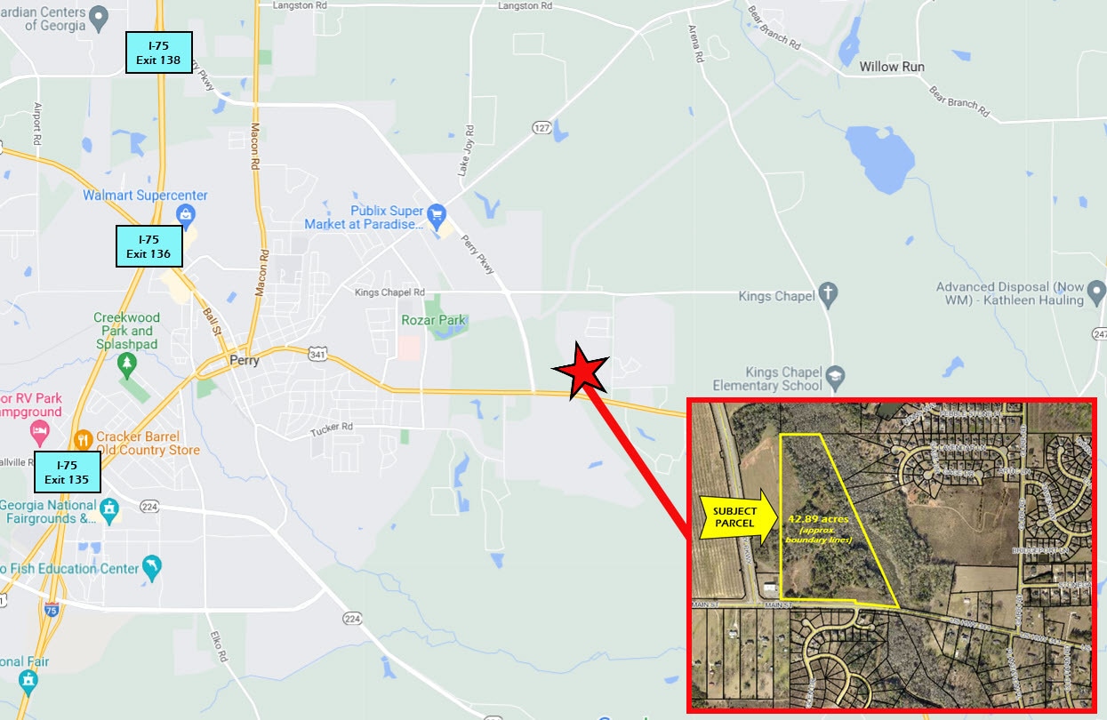 Highway 341 S, Perry, GA for sale Primary Photo- Image 1 of 2