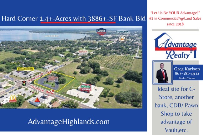 More details for 695 N Scenic Hwy, Frostproof, FL - Retail for Sale