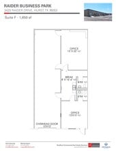 3425 Raider Dr, Hurst, TX for lease Site Plan- Image 1 of 1
