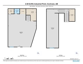 30 Griffin Ind Pt, Cochrane, AB for lease Floor Plan- Image 2 of 2
