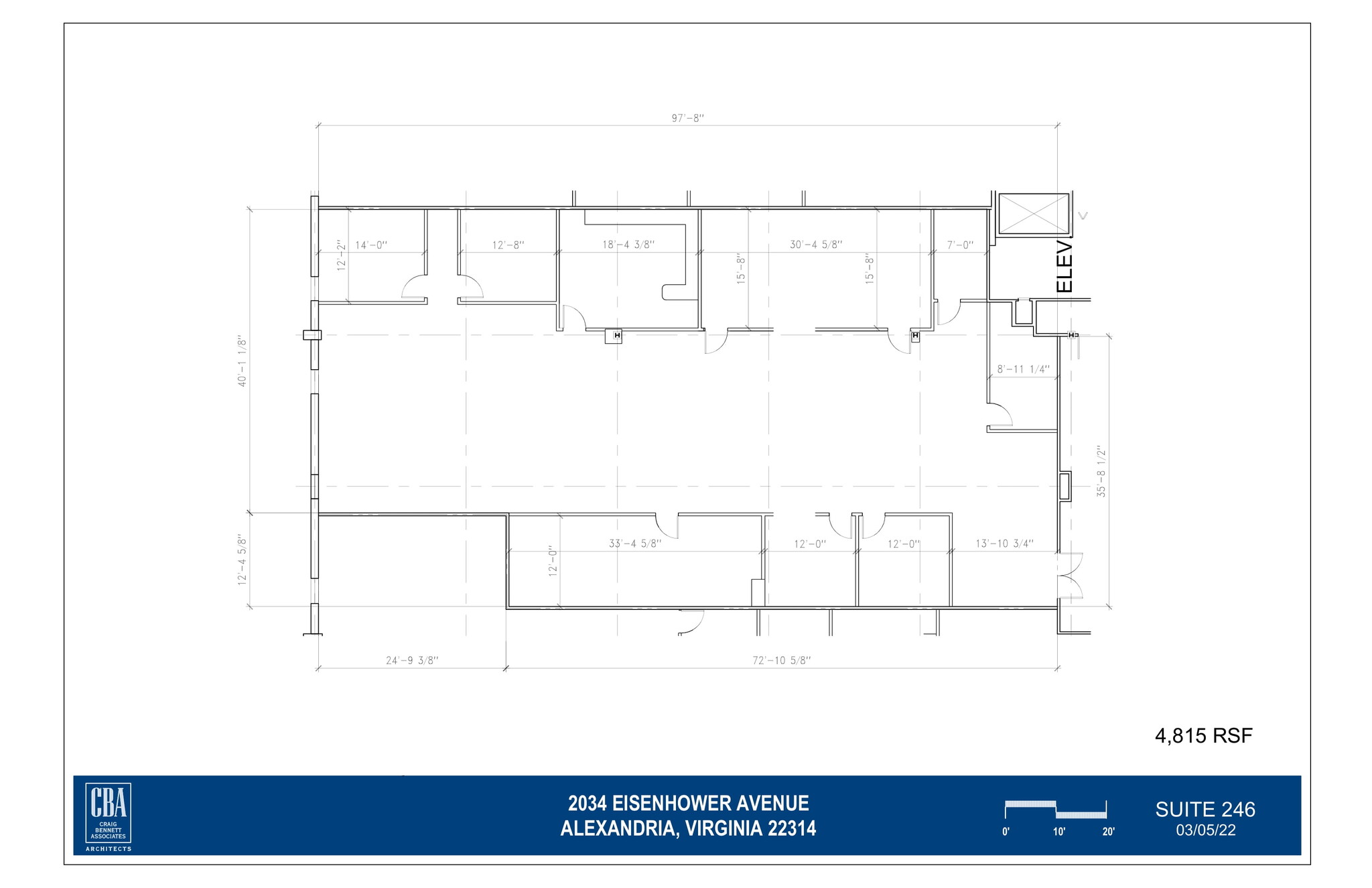 2034 Eisenhower Ave, Alexandria, VA à louer Plan d  tage- Image 1 de 1