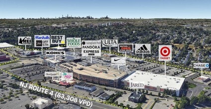 1 Bergen Town Center, Paramus, NJ - AERIAL  map view - Image1